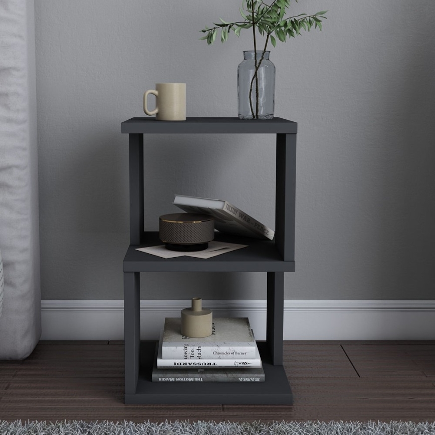 Mesa de cabeceira ZUNA antracite