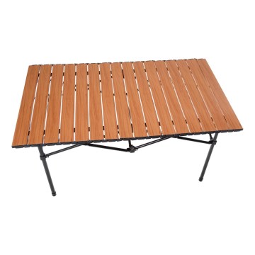 Mesa de campismo com tampo de enrolar 54x93 cm