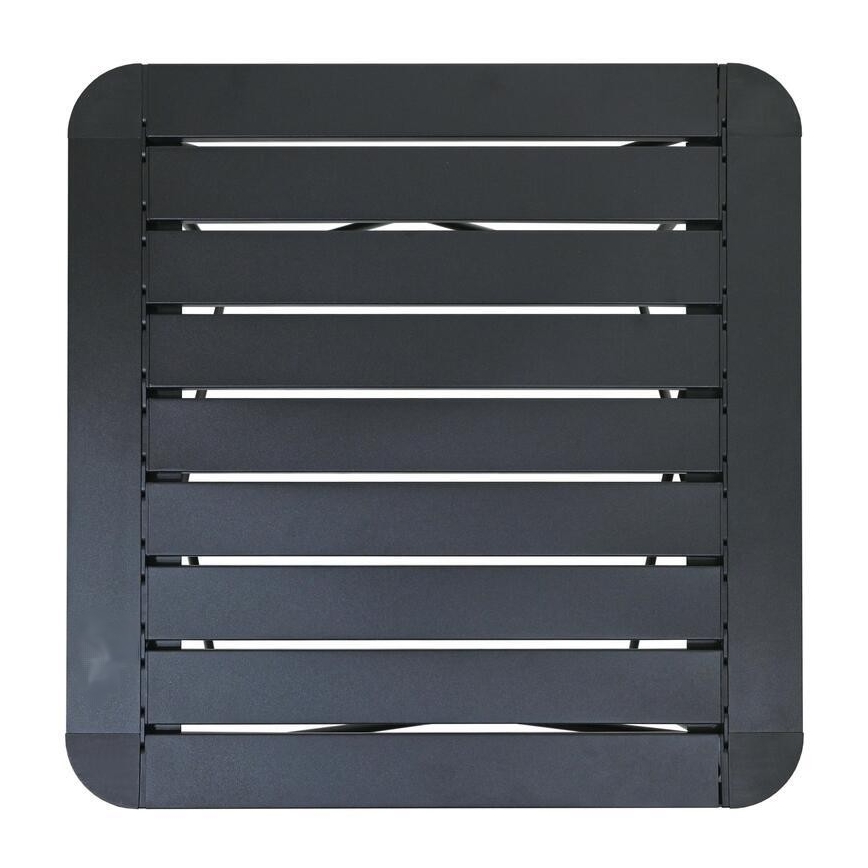 Mesa de campismo dobrável 52x52cm antracite