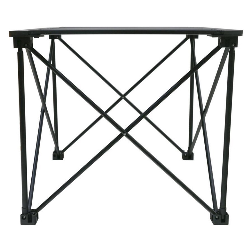 Mesa de campismo dobrável 52x52cm antracite