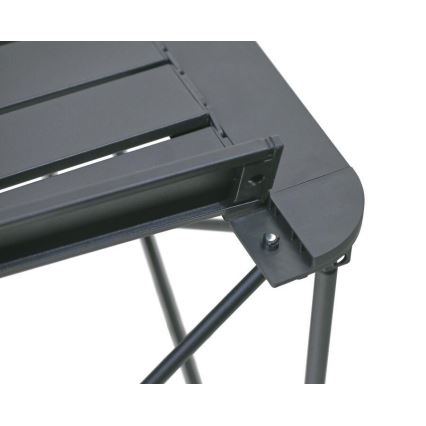 Mesa de campismo dobrável 52x52cm antracite