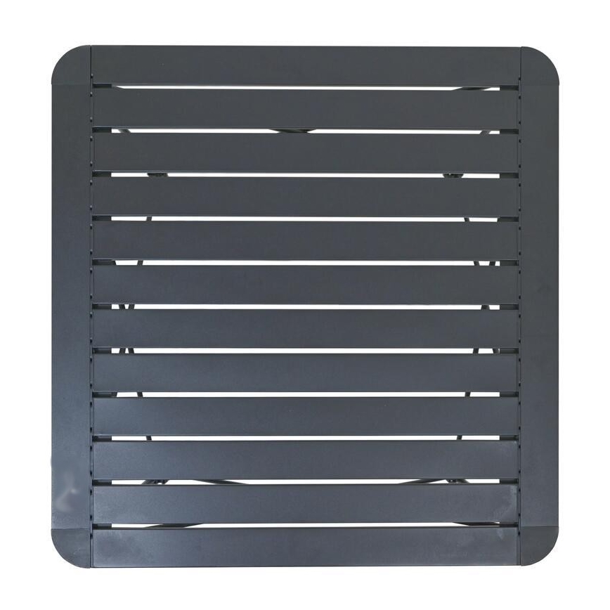 Mesa de campismo dobrável 70x70cm antracite