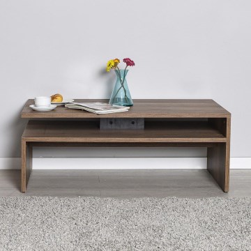 Mesa de centro 42x110 cm castanho