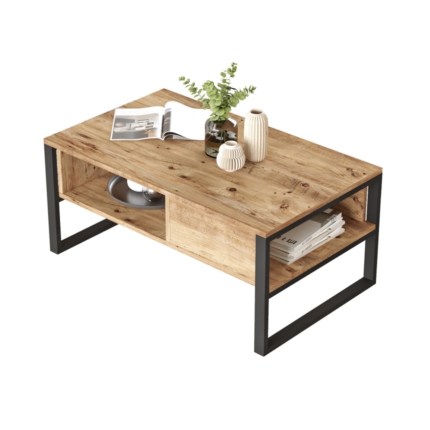 Mesa de centro 44,4x100 cm pinho atlantic