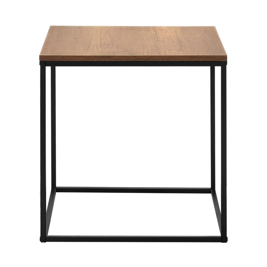 Mesa de centro 52x50 cm castanho