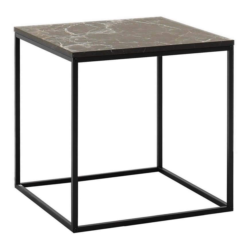 Mesa de centro 52x50 cm preto
