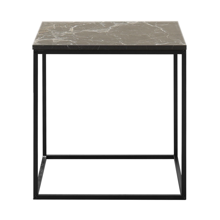 Mesa de centro 52x50 cm preto