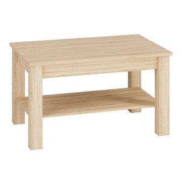 Mesa de centro ARNIKA 57x103 cm castanho