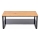 Mesa de centro ARTIGA 45x105 cm preto/bege