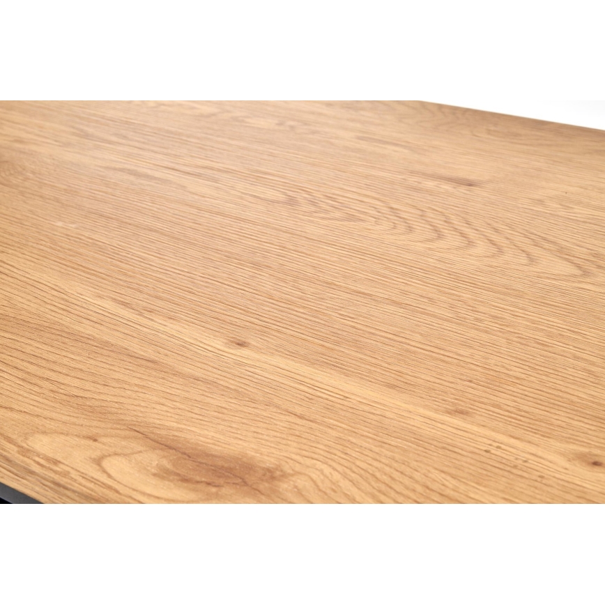 Mesa de centro ARTIGA 45x105 cm preto/bege