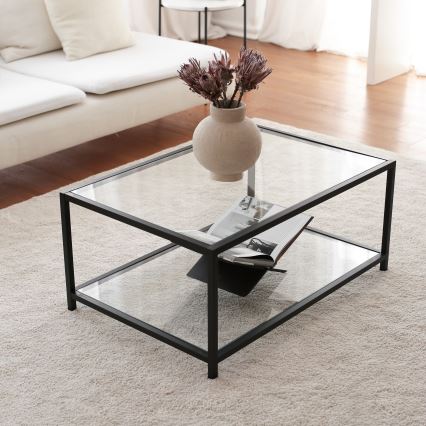 Mesa de centro ASTRO 40x90 cm preto