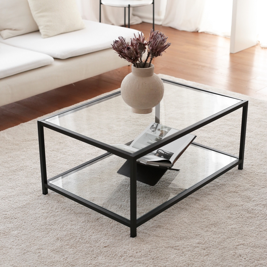 Mesa de centro ASTRO 40x90 cm preto