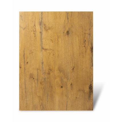 Mesa de centro BASICLOFT 40x80 cm preto/castanho
