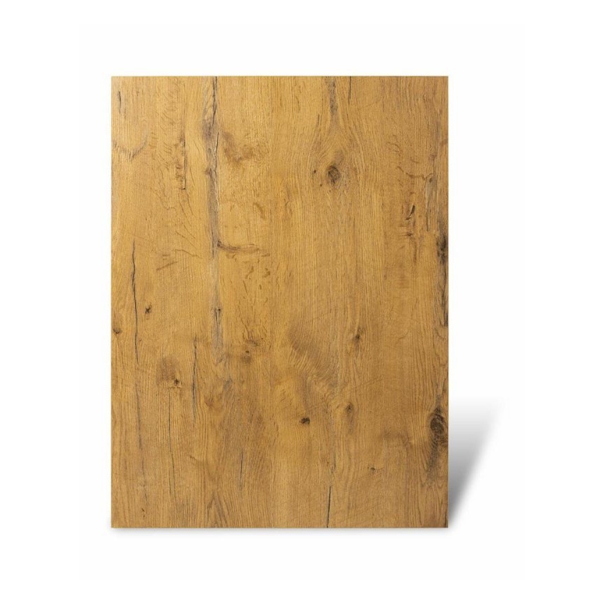 Mesa de centro BASICLOFT 40x80 cm preto/castanho