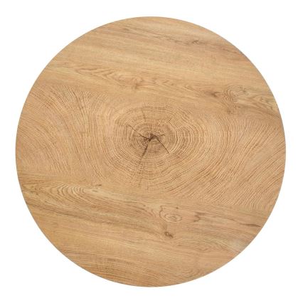 Mesa de centro BROOKLYN 37x80 cm natural carvalho/preto