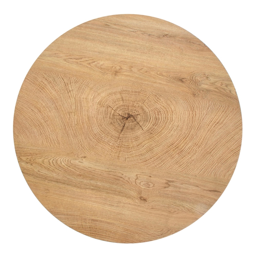 Mesa de centro BROOKLYN 37x80 cm natural carvalho/preto