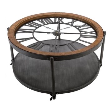 Mesa de centro com um relógio CHRONO 89,5x47 cm