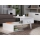 Mesa de centro CONCETTA 40x90 cm branco