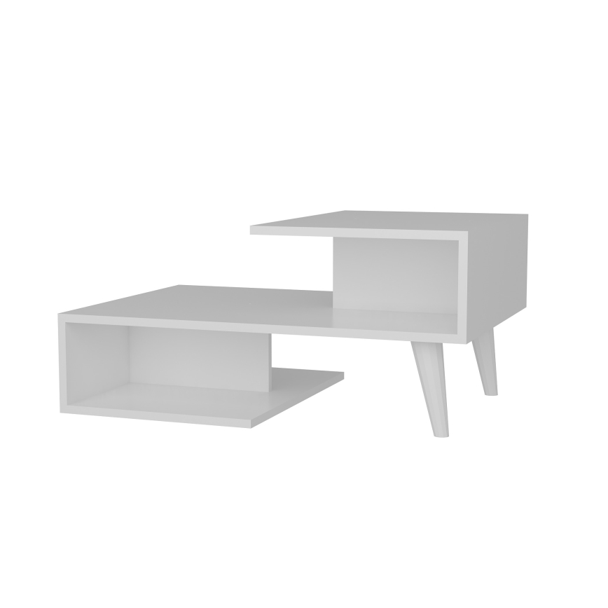 Mesa de centro CONCETTA 40x90 cm branco