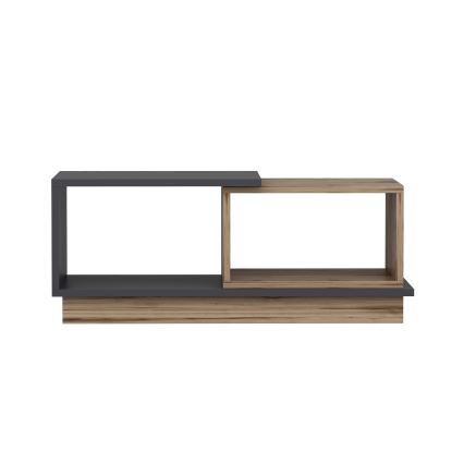 Mesa de centro CONSEPT 36x90 cm castanho/cinzento