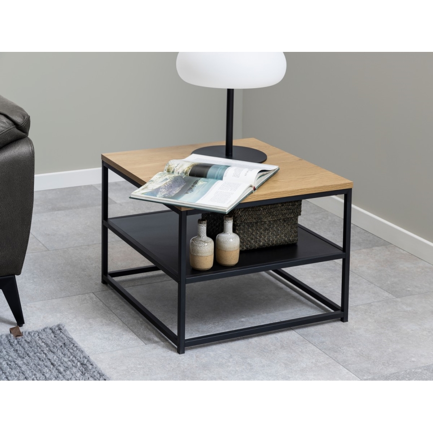 Mesa de centro CORA carvalho/preto