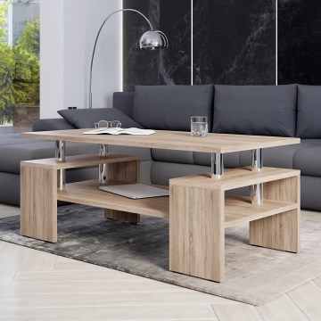 Mesa de centro CUBE 50x110 cm castanho