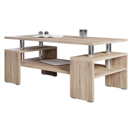 Mesa de centro CUBE 50x110 cm castanho