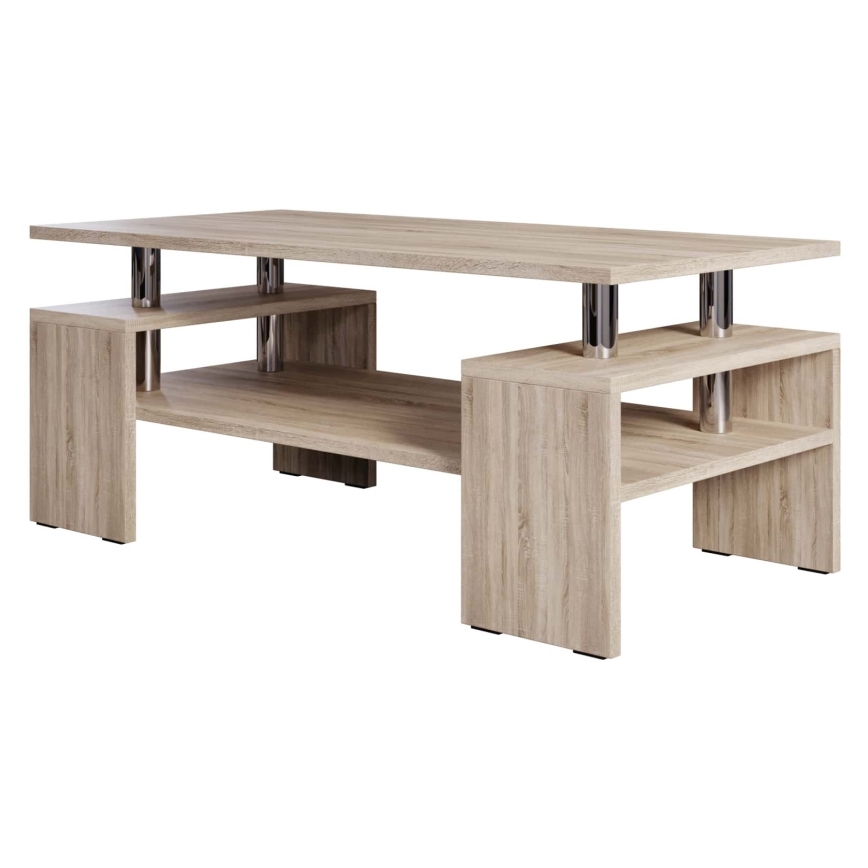 Mesa de centro CUBE 50x110 cm castanho