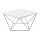 Mesa de centro CURVED 60x60 cm branco