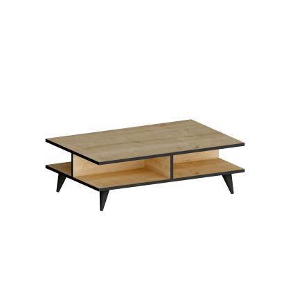 Mesa de centro DIAMANTE castanho/preto