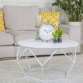 Mesa de centro DIAMOND 40x70 cm branco