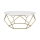 Mesa de centro DIAMOND 41,5x90 cm dourado/branco