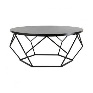 Mesa de centro DIAMOND 41,5x90 cm preto