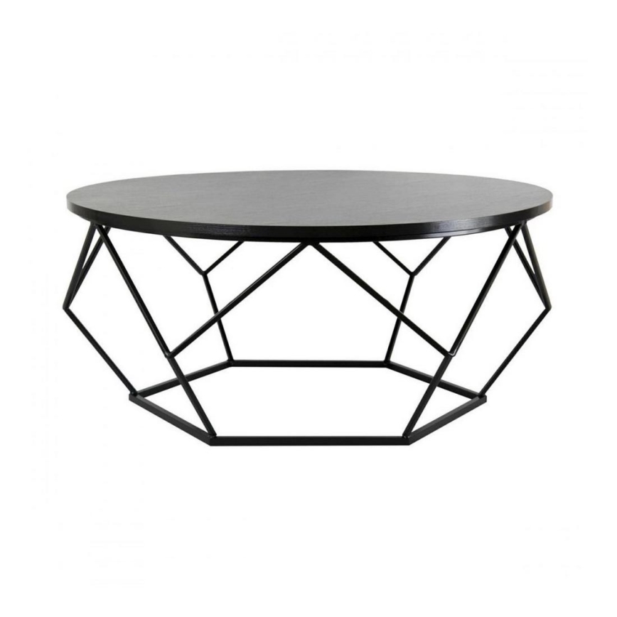 Mesa de centro DIAMOND 41,5x90 cm preto
