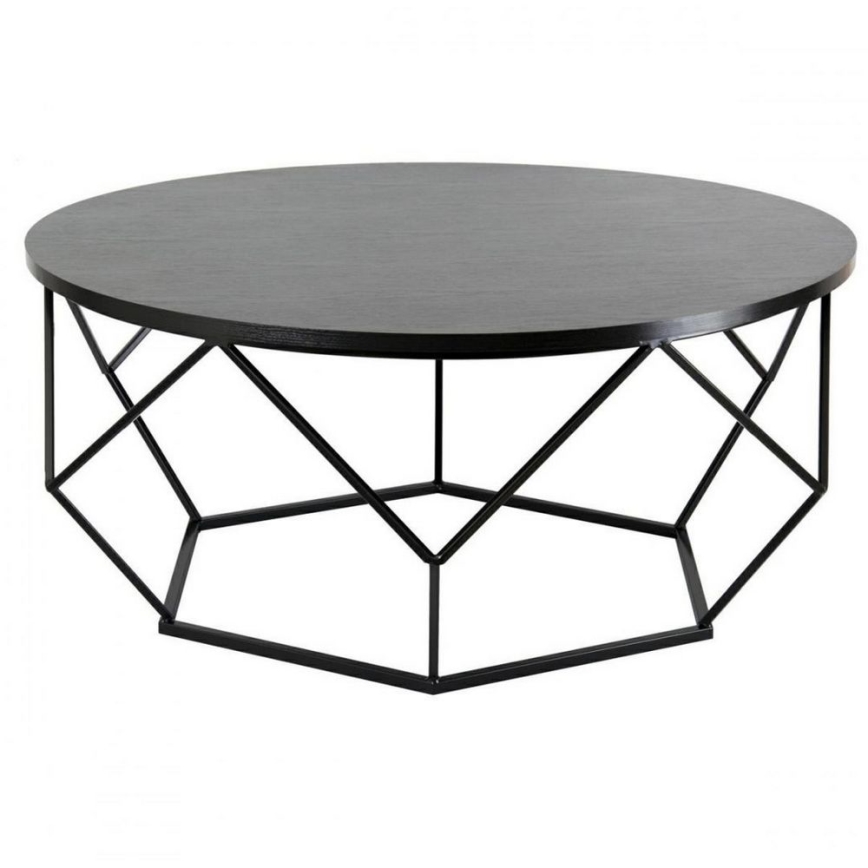 Mesa de centro DIAMOND 41,5x90 cm preto