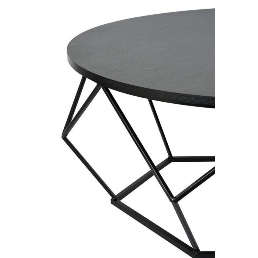 Mesa de centro DIAMOND 41,5x90 cm preto