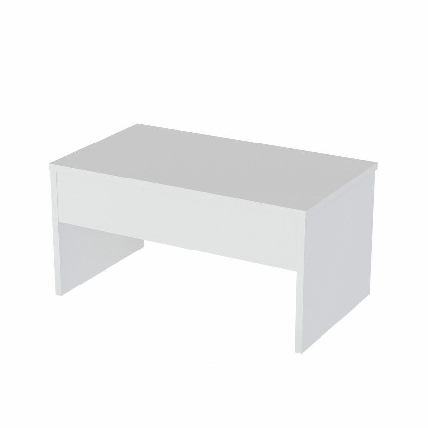 Mesa de centro dobrável AKILLI 44,8x90 cm branco