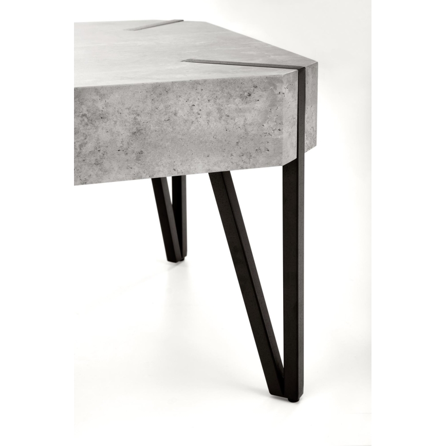 Mesa de centro EMILY 42x110 cm betão