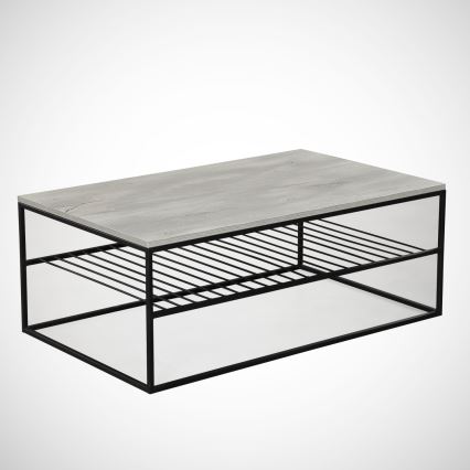 Mesa de centro ETNA 43x95 cm cinzento