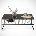 Mesa de centro ETNA 43x95 cm preto