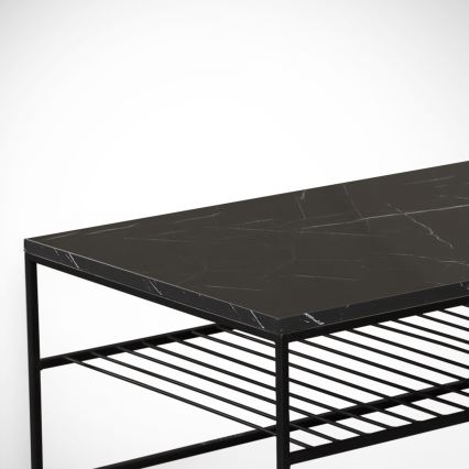 Mesa de centro ETNA 43x95 cm preto