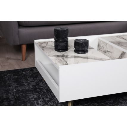 Mesa de centro FRIDA 63x90 cm branco