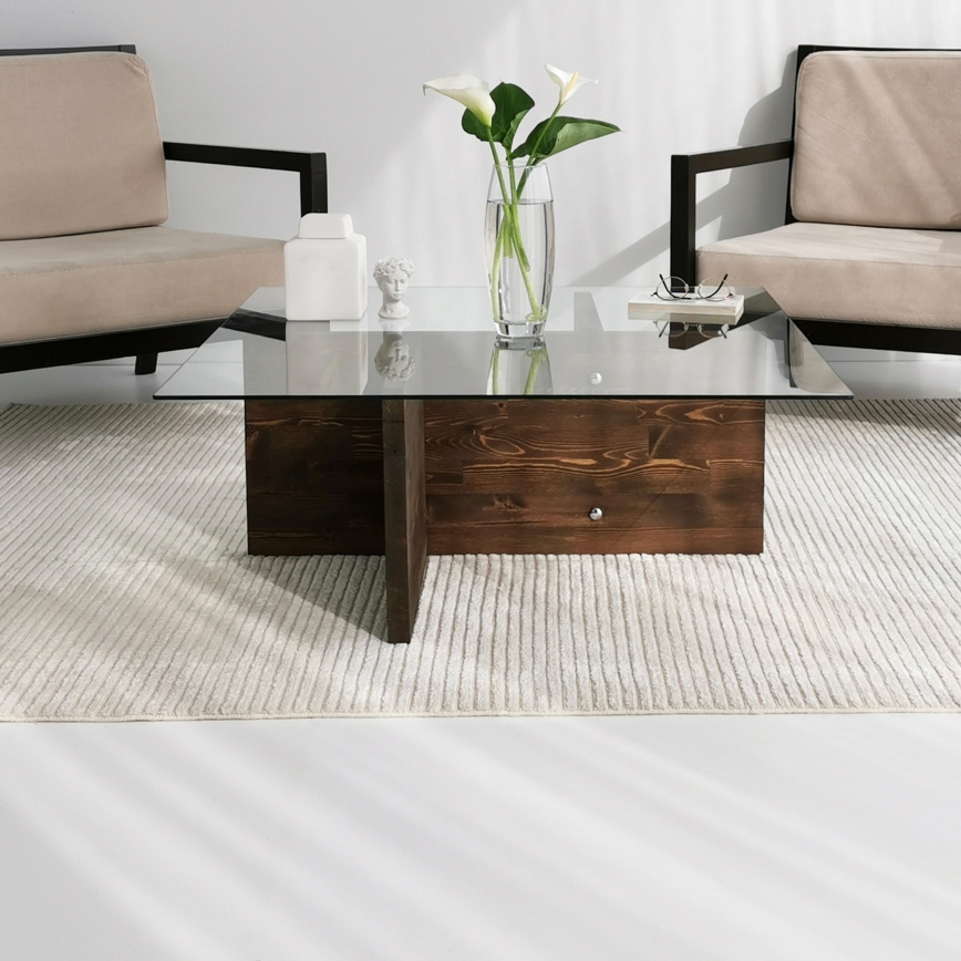Mesa de centro GLORY 35x90 cm pinho