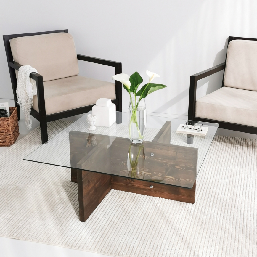 Mesa de centro GLORY 35x90 cm pinho