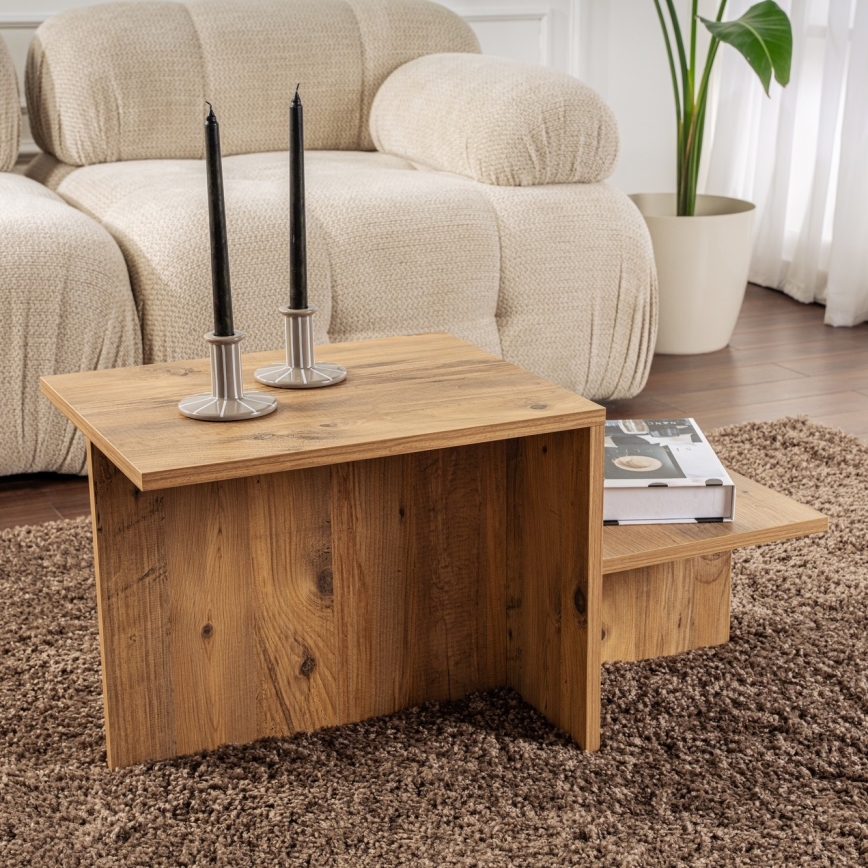 Mesa de centro HARMONY 40x80 cm pinho atlantic