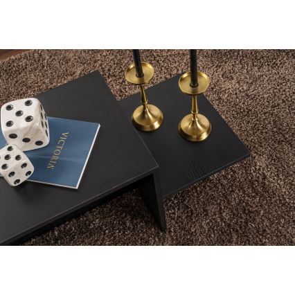Mesa de centro HARMONY 40x80 cm preto
