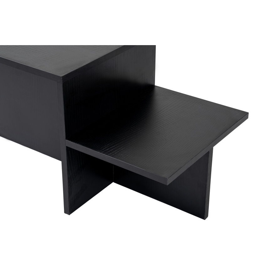 Mesa de centro HARMONY 40x80 cm preto