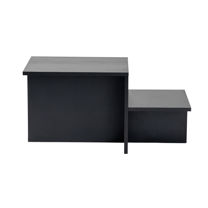 Mesa de centro HARMONY 40x80 cm preto