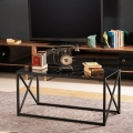 Mesa de centro ILIOMAR 46,6x94 cm preto