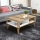 Mesa de centro IONIS 40x90 cm castanho/branco